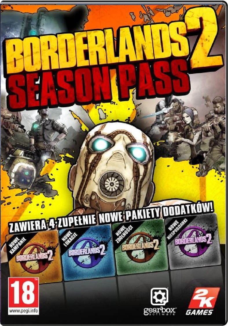 Videójáték kiegészítő Borderlands 2 Season Pass (MAC)