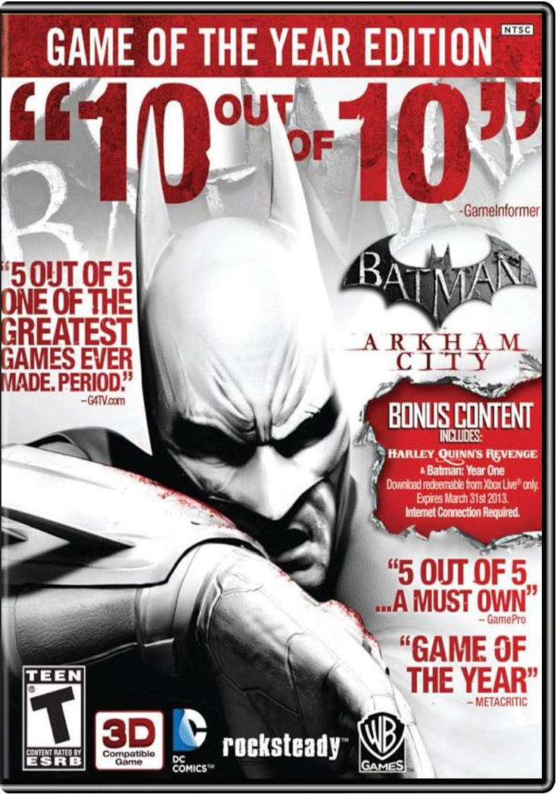 Batman: Arkham City Game of the Year Edition - PC