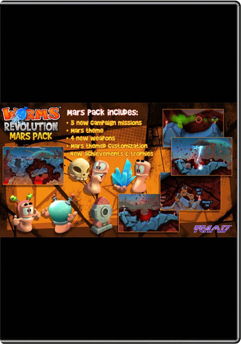Worms Revolution - Mars Pack DLC (PC)