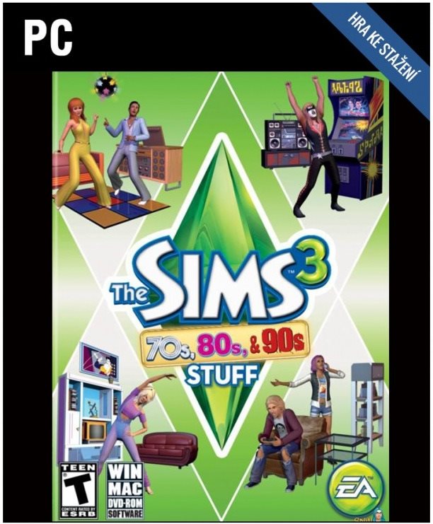 The Sims 3 70s, 80s, & 90s Stuff (gyűjtemény) (PC) DIGITAL