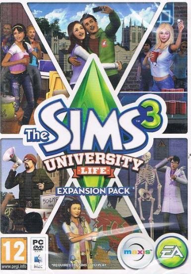 The Sims 3: University Life (PC) DIGITAL