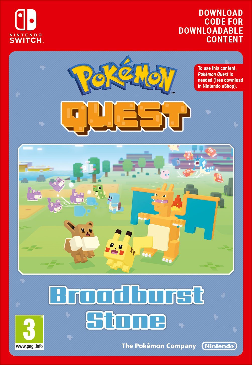 Pokémon Quest Broadburst Stone DLC - Nintendo Switch Digital