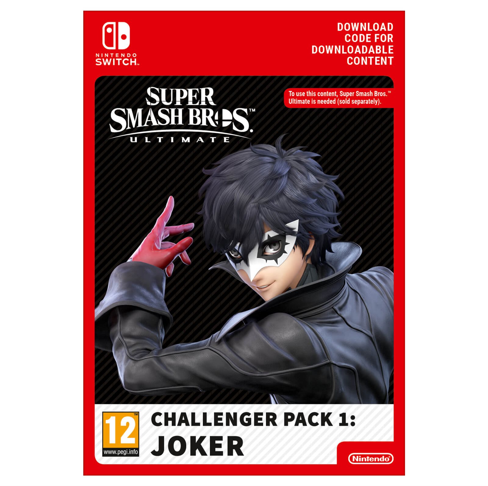 Super Smash Bros Ultimate - Joker Challenger Pack - Nintendo Switch Digital