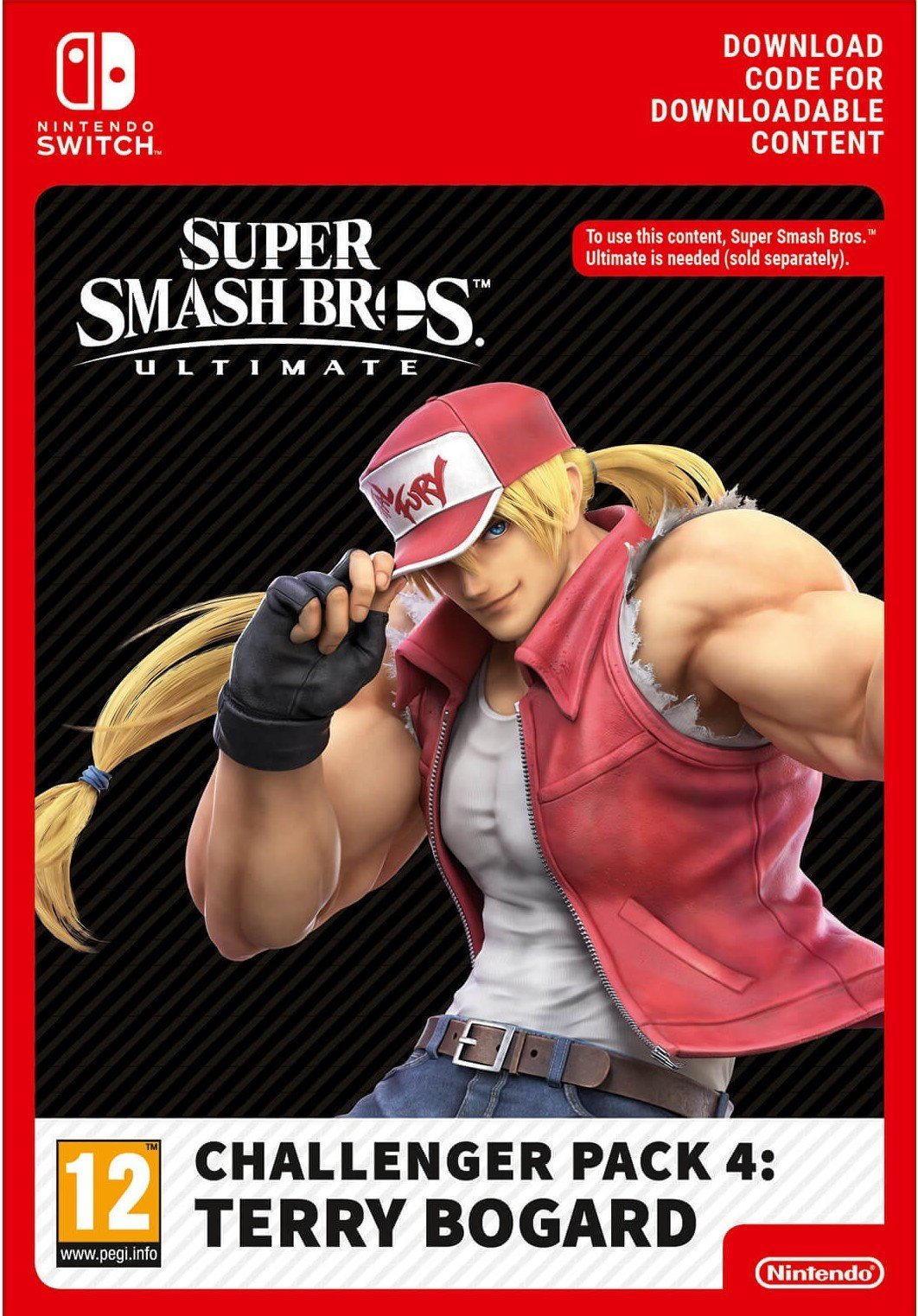 Super Smash Bros. Ultimate: Terry Bogard Challenger Pack 4 - Nintendo Switch Digital