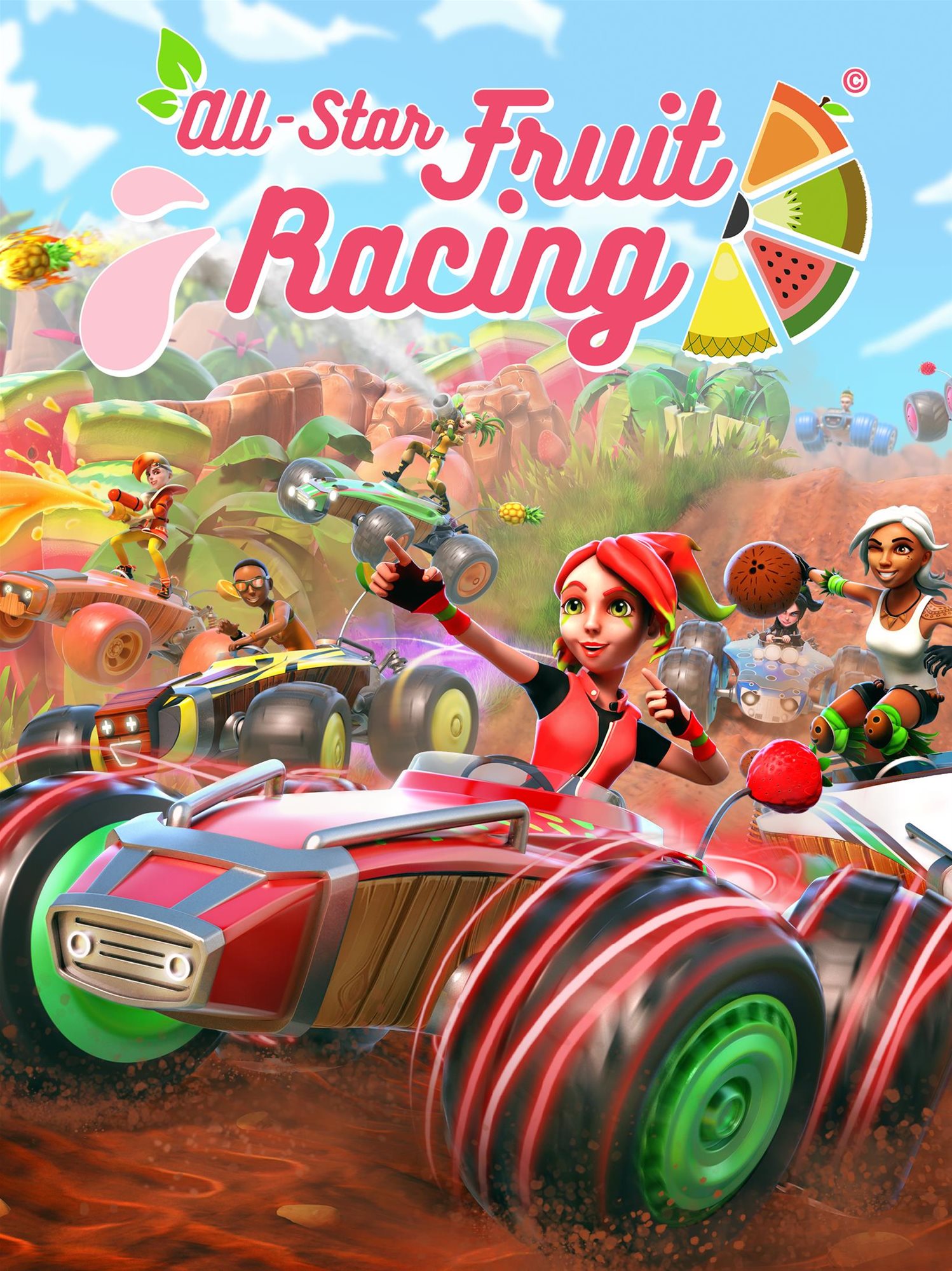 PC játék All-Star Fruit Racing - PC DIGITAL