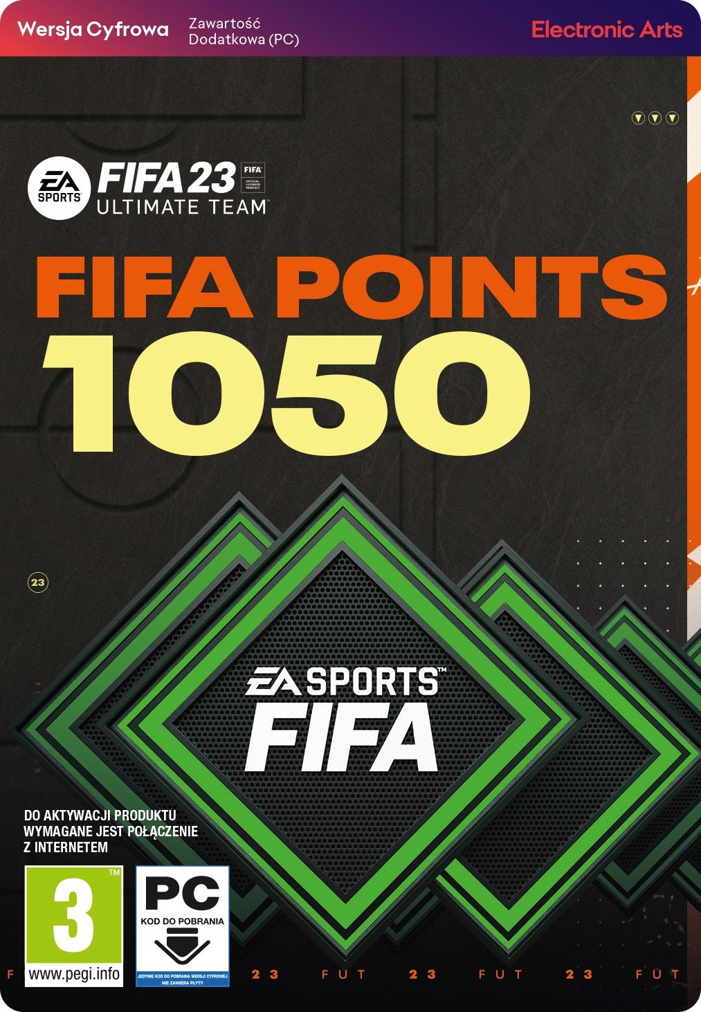 FIFA 23 ULTIMATE TEAM 1050 POINTS - PC DIGITAL