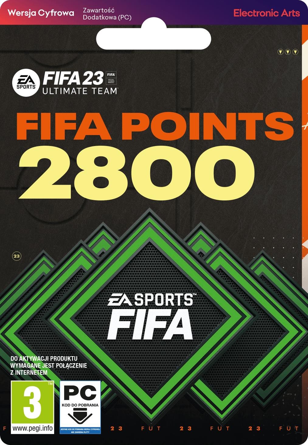 FIFA 23 ULTIMATE TEAM 2800 POINTS - PC DIGITAL