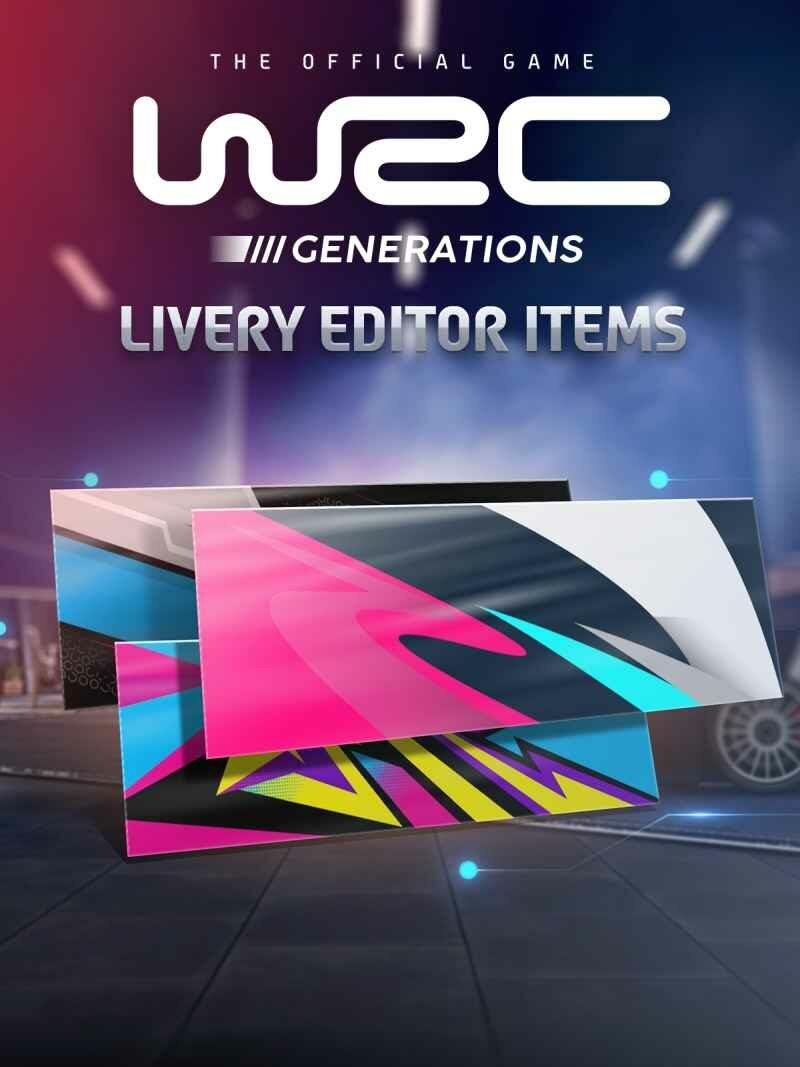 WRC Generations - Livery Editior Extra Items - PC DIGITAL