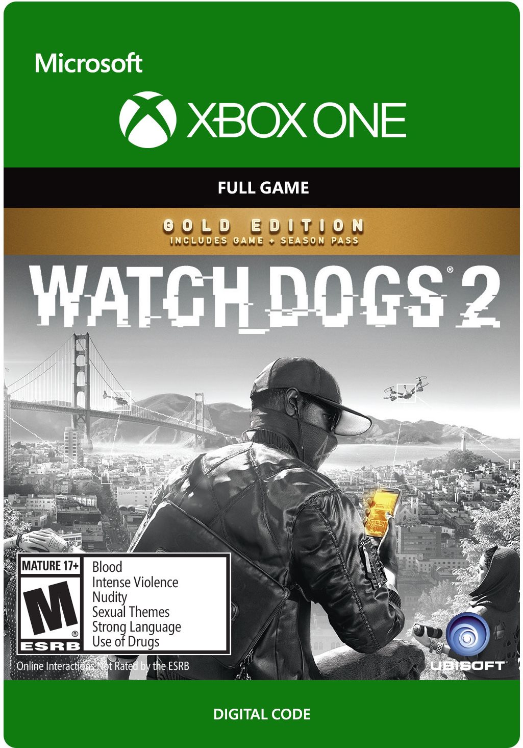Watch Dogs 2 Gold - Xbox One DIGITAL
