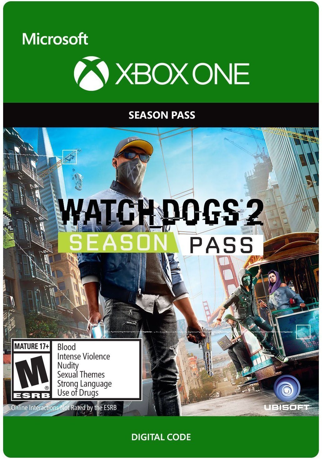 Watch Dogs 2 Season pass - Xbox One DIGITAL