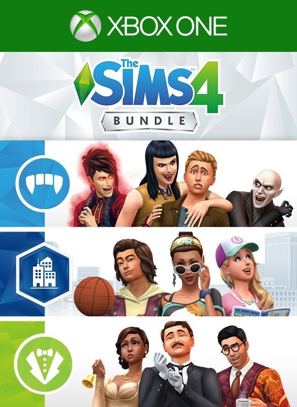 The Sims 4 Extra Content Starter Bundle - Xbox Digital