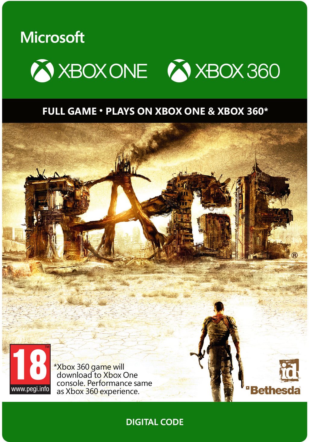 Rage - Xbox 360, Xbox Series DIGITAL