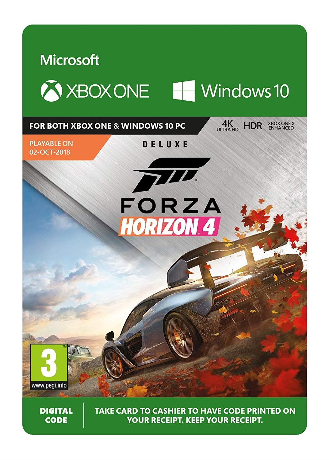 Forza Horizon 4 Deluxe Edition - Xbox/PC DIGITAL