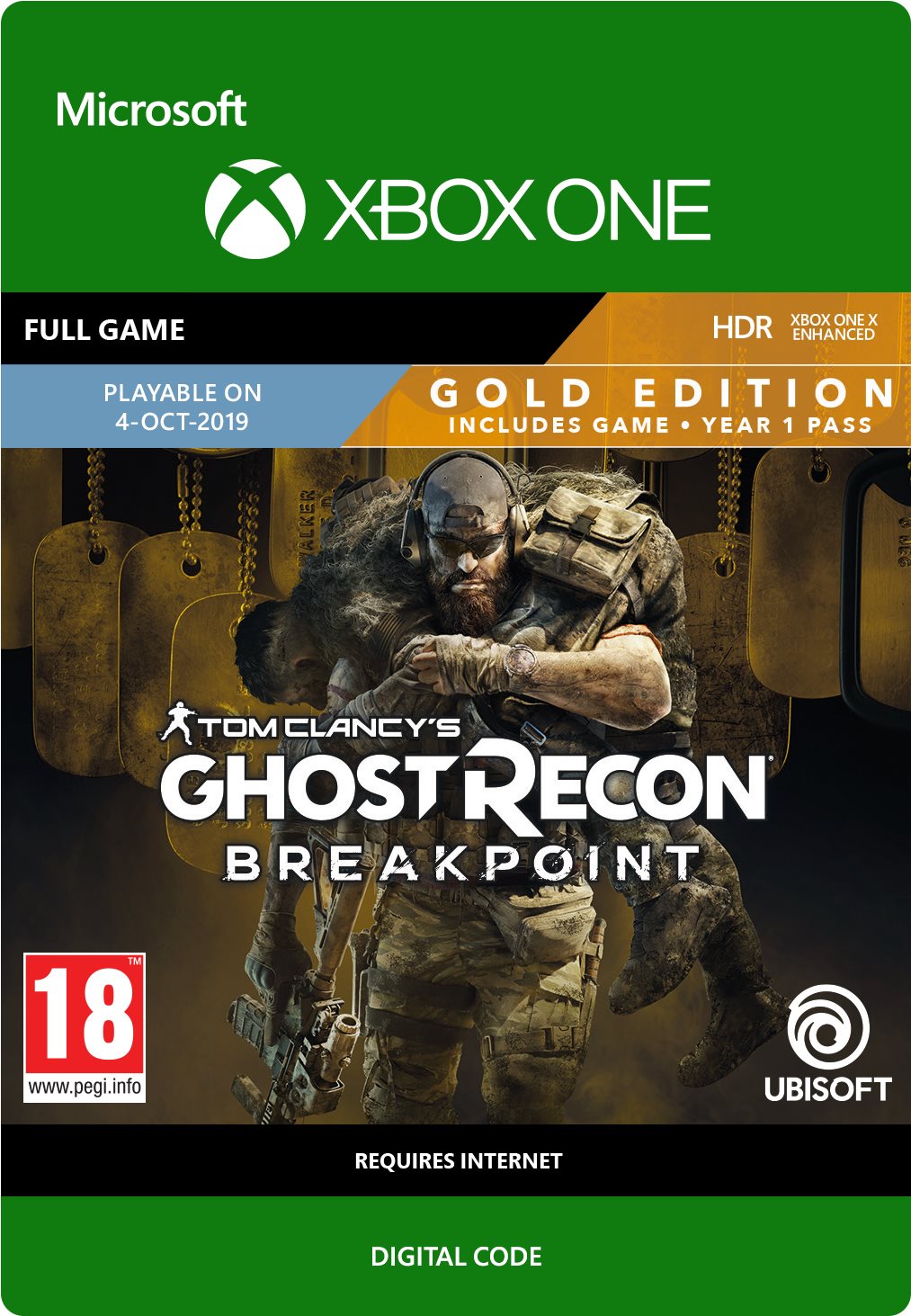 Tom Clancy's Ghost Recon Breakpoint Gold Edition - Xbox DIGITAL