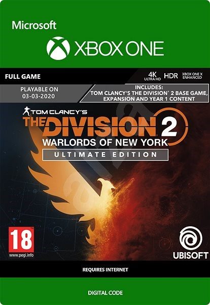 Tom Clancy's The Division 2: Warlords of New York Ultimate Edition - Xbox DIGITAL