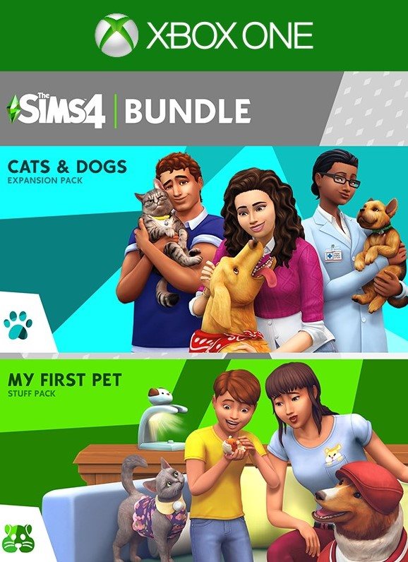 The Sims 4: Cats and Dogs + My First Pet Stuff - Xbox Digital