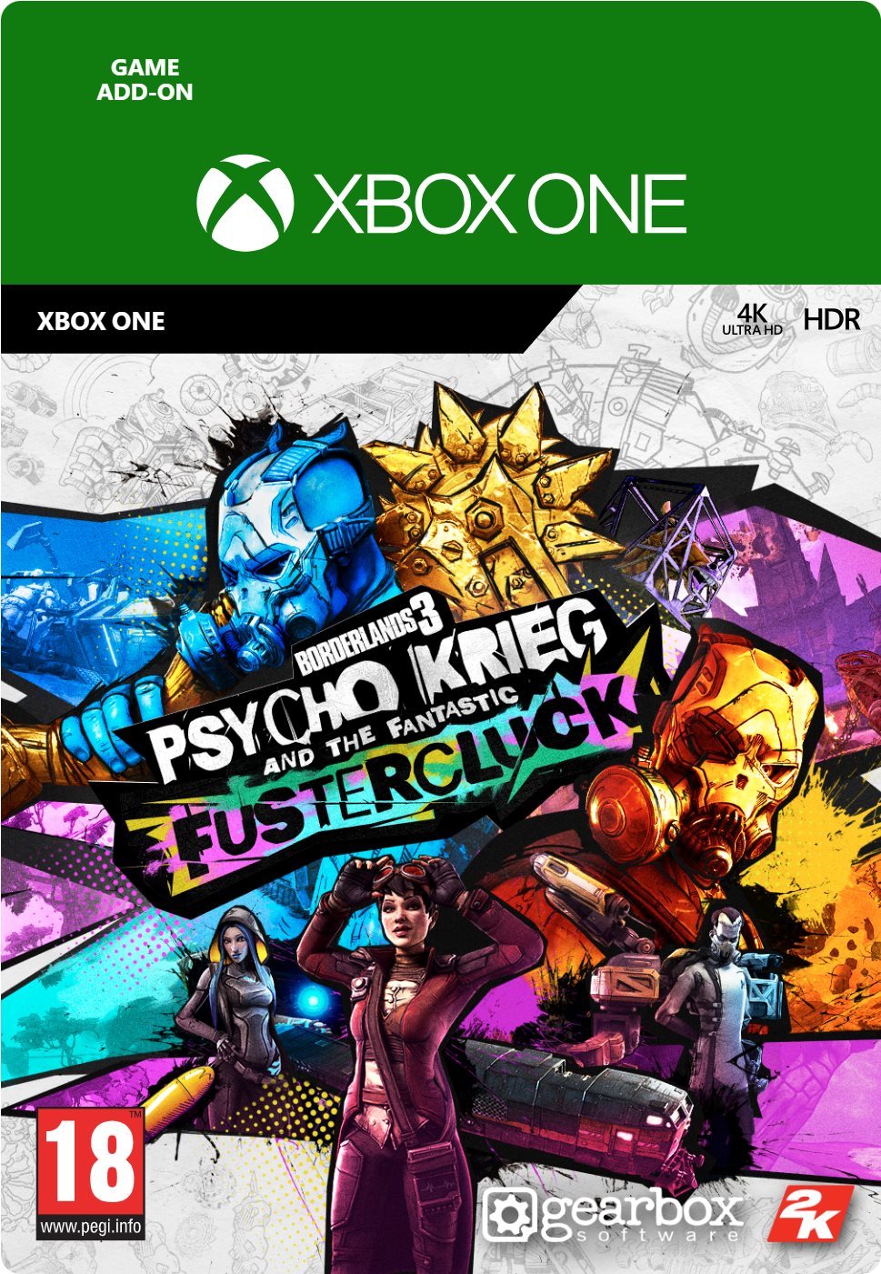 Borderlands 3: Psycho Krieg and the Fantastic Fustercluck - Xbox Digital
