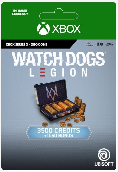 Watch Dogs Legion 4,550 WD Credits - Xbox One Digital