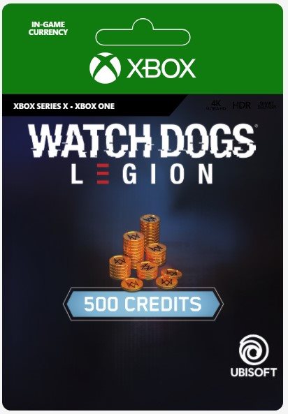 Watch Dogs Legion 500 WD Credits - Xbox One Digital