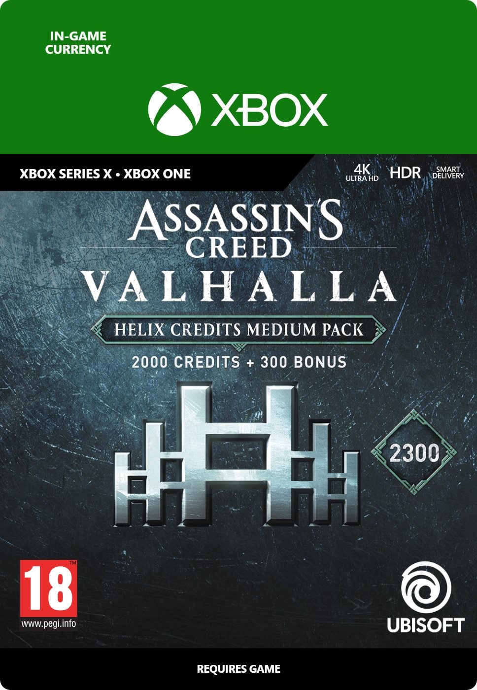 Assassins Creed Valhalla: 2300 Helix Credits Pack - Xbox One Digital