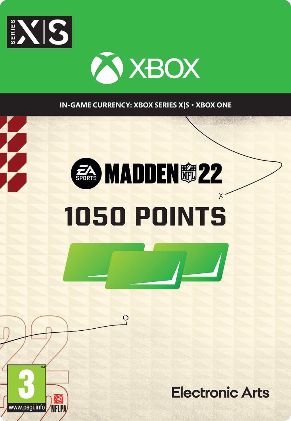 Madden NFL 22: 1050 Madden Points - Xbox Digital