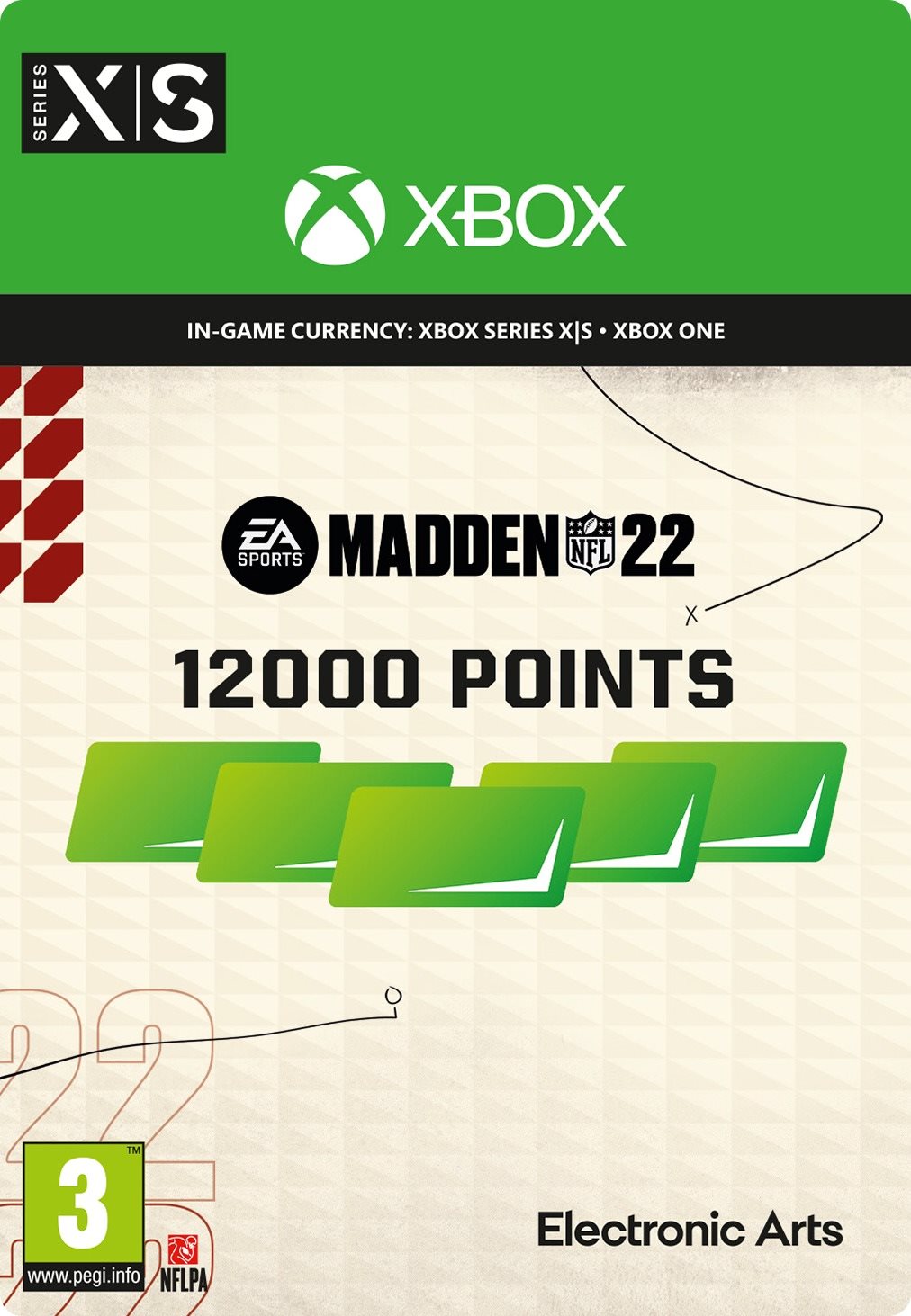 Madden NFL 22: 12000 Madden Points - Xbox Digital
