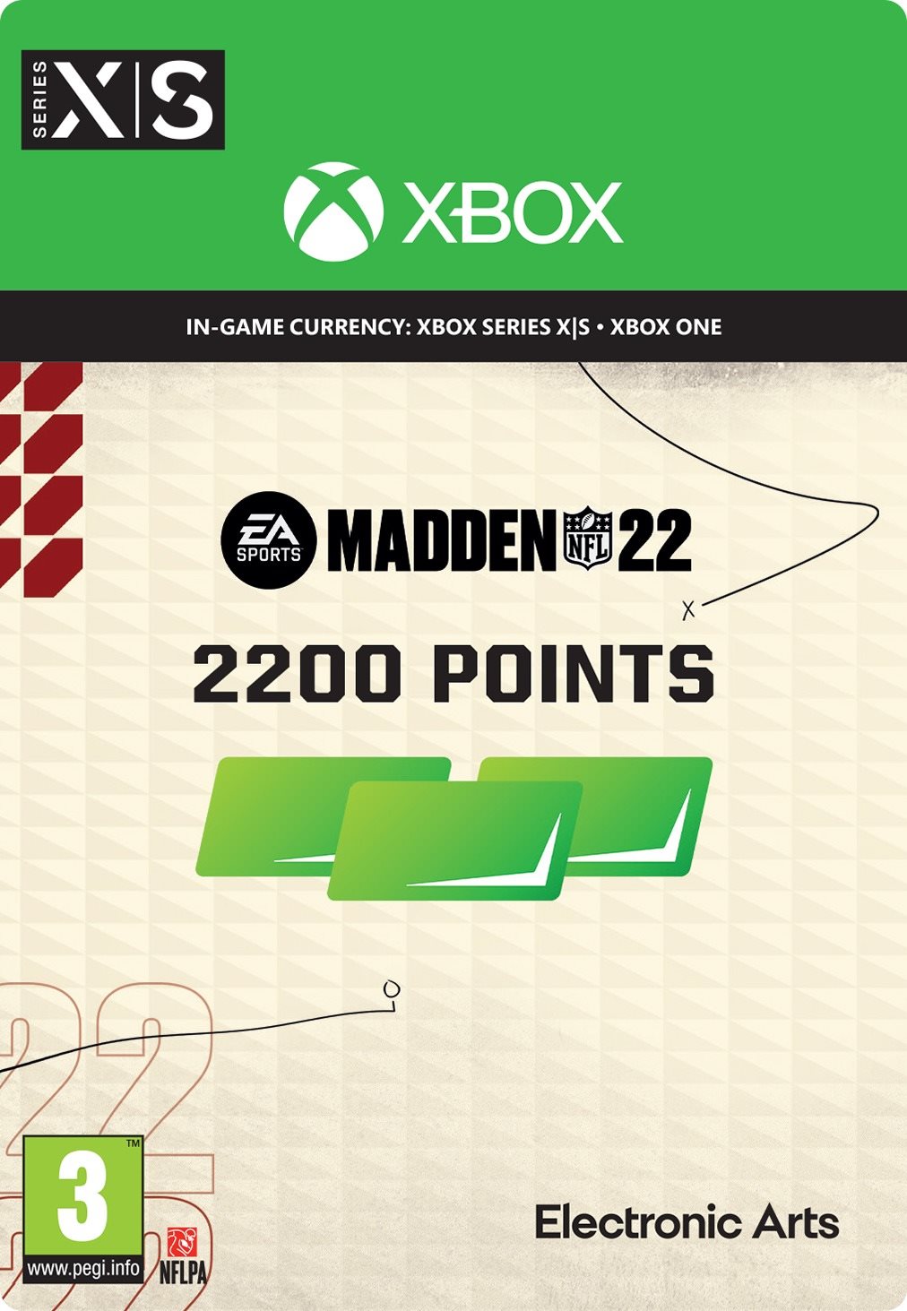 Madden NFL 22: 2200 Madden Points - Xbox Digital