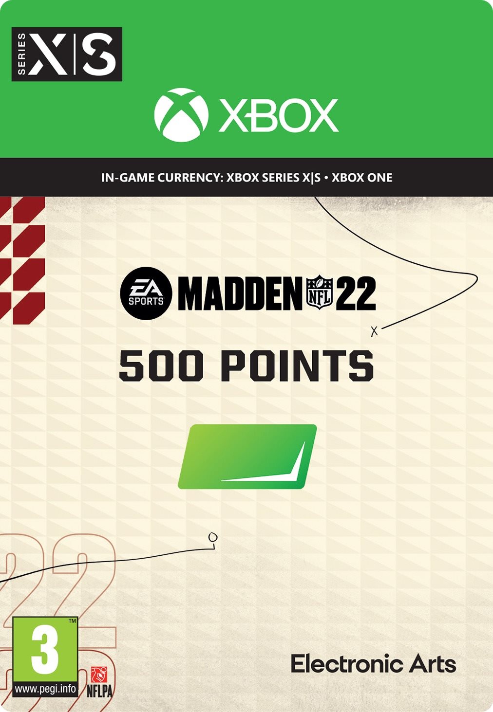 Madden NFL 22: 500 Madden Points - Xbox Digital
