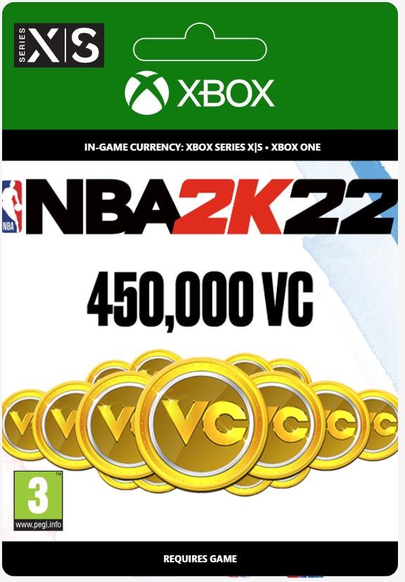 NBA 2K22: 450,000 VC - Xbox Digital