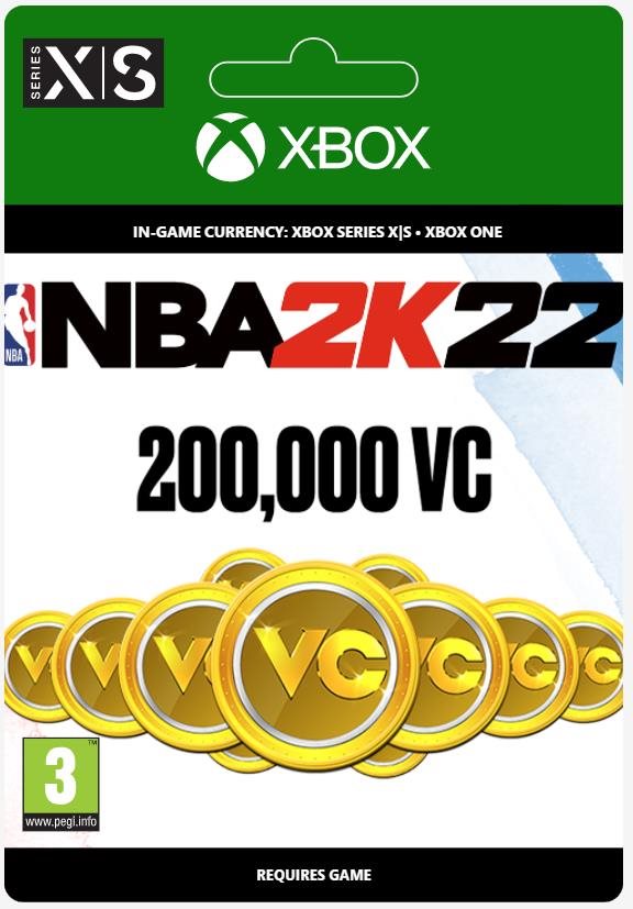 NBA 2K22: 200,000 VC - Xbox Digital