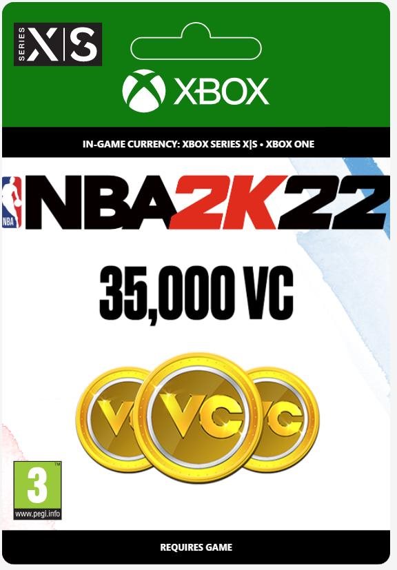 NBA 2K22: 35,000 VC - Xbox Digital