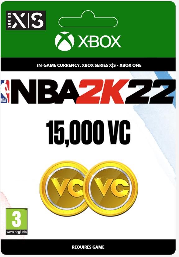 NBA 2K22: 15,000 VC - Xbox Digital