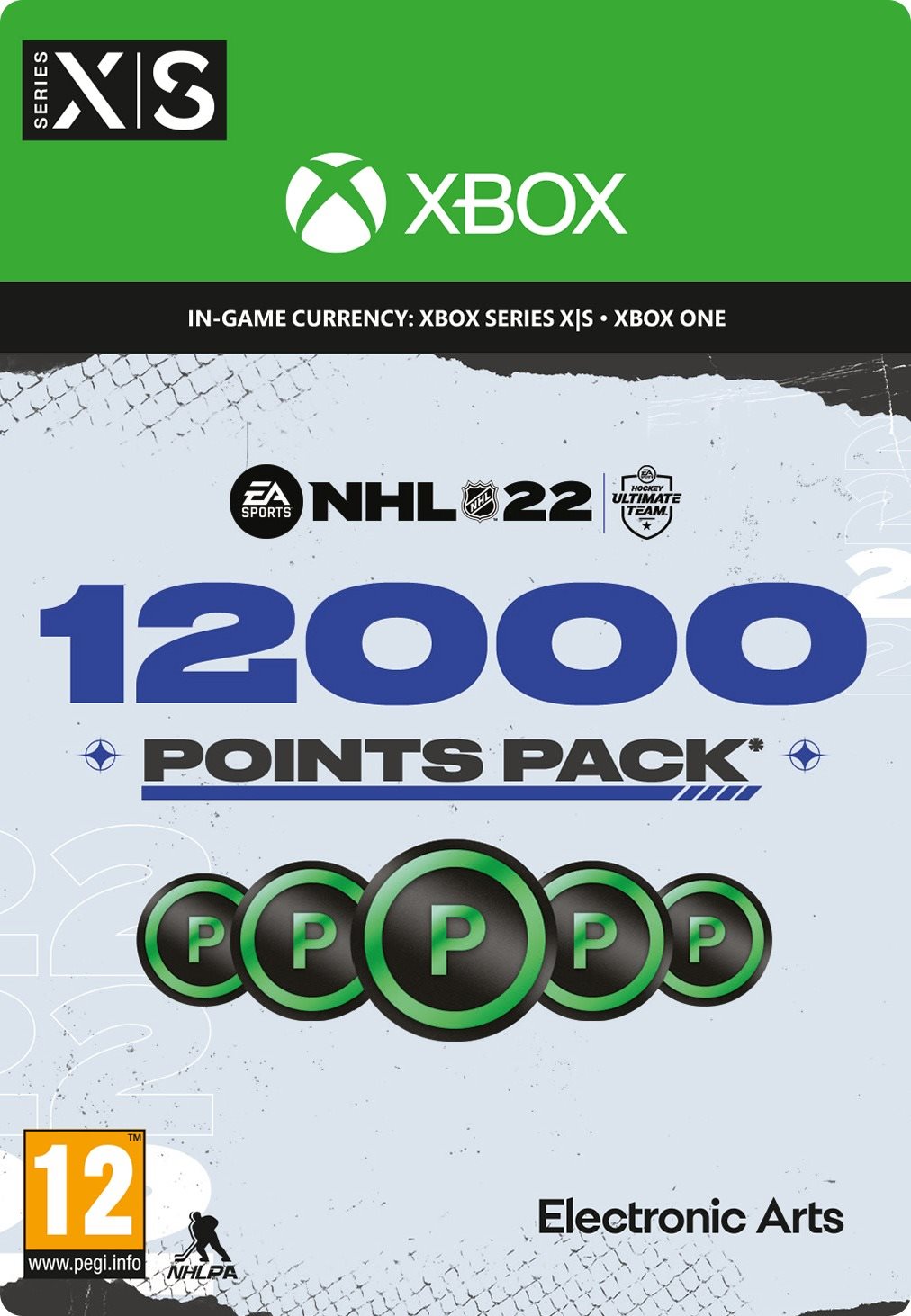NHL 22: Ultimate Team 12000 Points - Xbox Digital