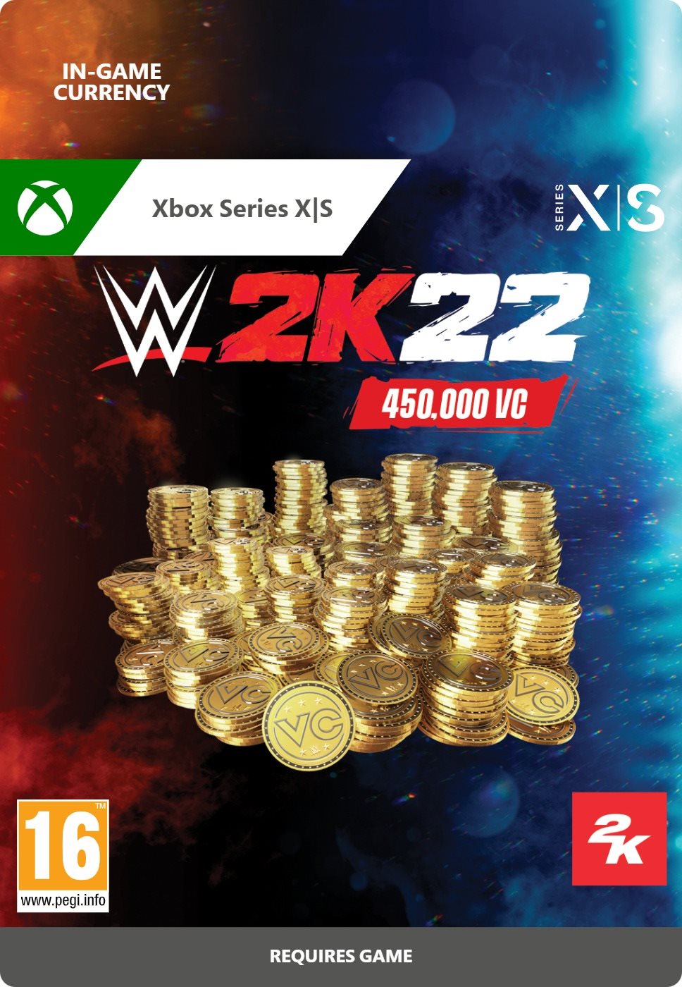 WWE 2K22: 450,000 Virtual Currency Pack - Xbox Series X|S Digital