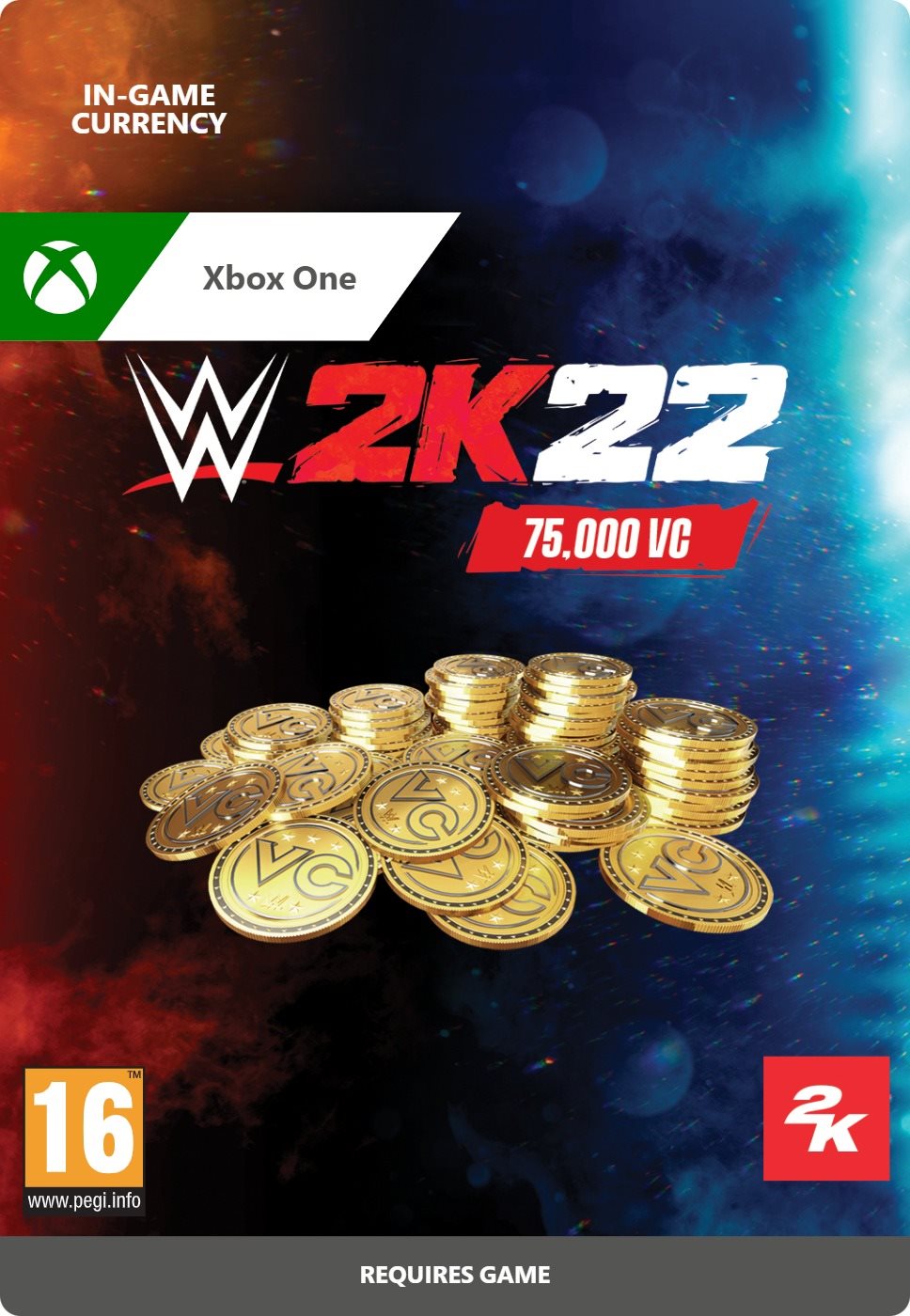 WWE 2K22: 75,000 Virtual Currency Pack - Xbox One Digital