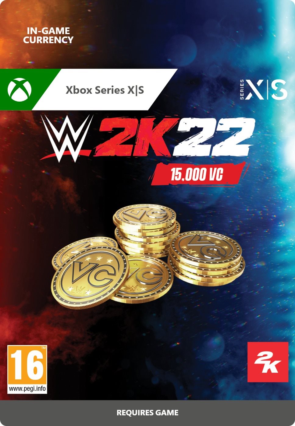 WWE 2K22: 15,000 Virtual Currency Pack - Xbox Series X|S Digital