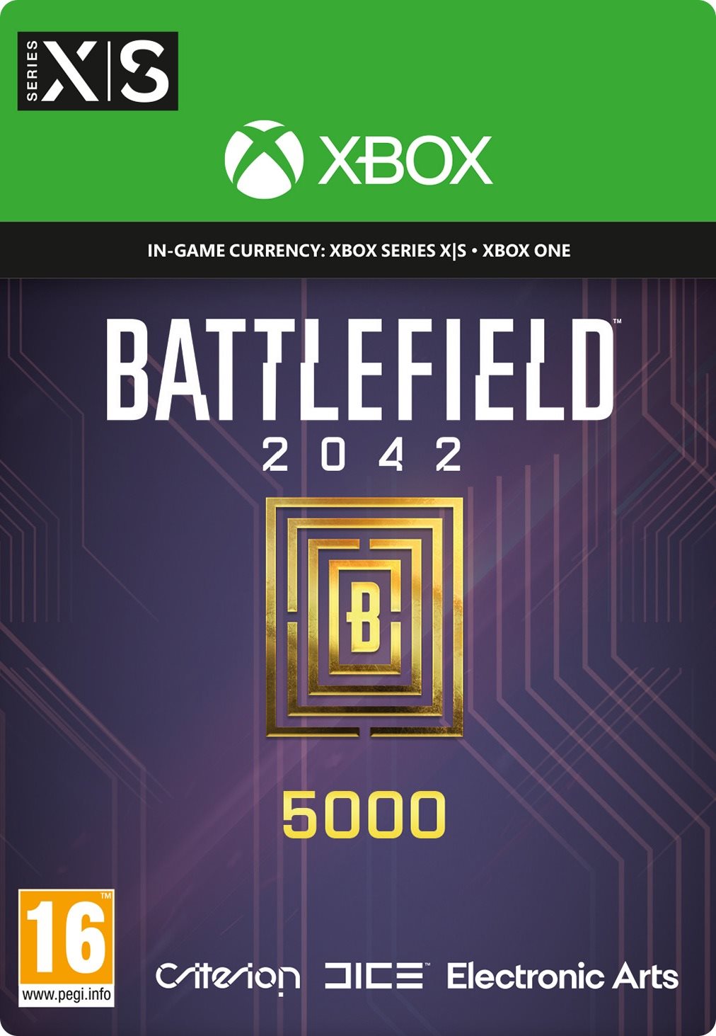 Battlefield 2042: 5000 BFC - Xbox Digital