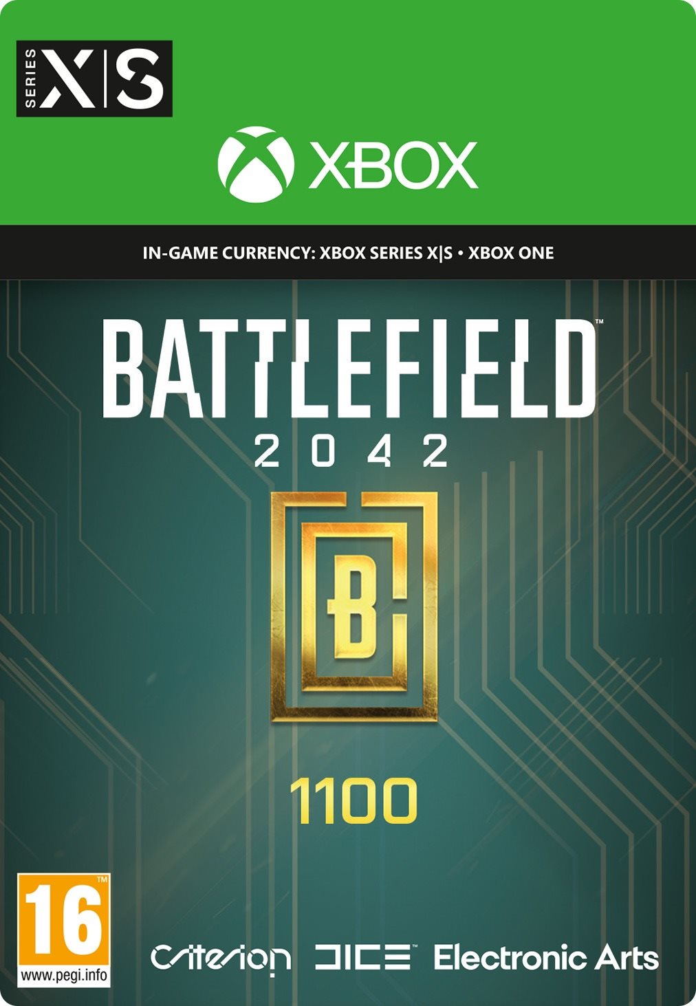 Battlefield 2042: 1100 BFC - Xbox Digital