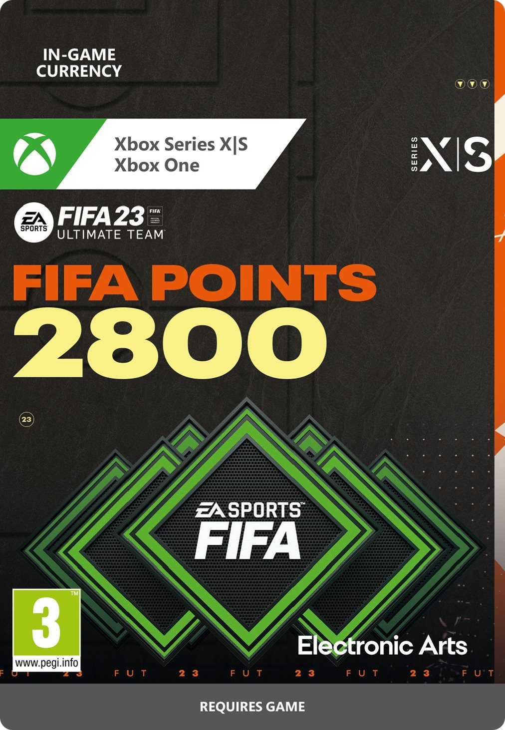 Videójáték kiegészítő FIFA 23 ULTIMATE TEAM 2800 POINTS - Xbox Digital