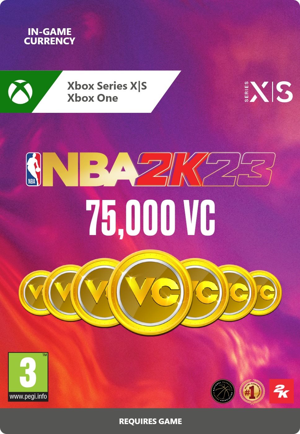 NBA 2K23: 75,000 VC - Xbox Digital
