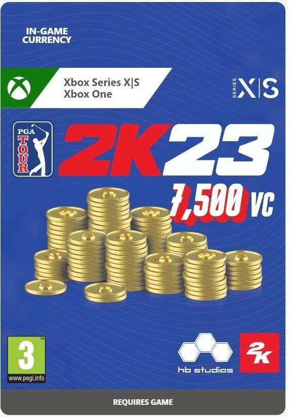 PGA Tour 2K23: 7,500 VC Pack - Xbox Digital