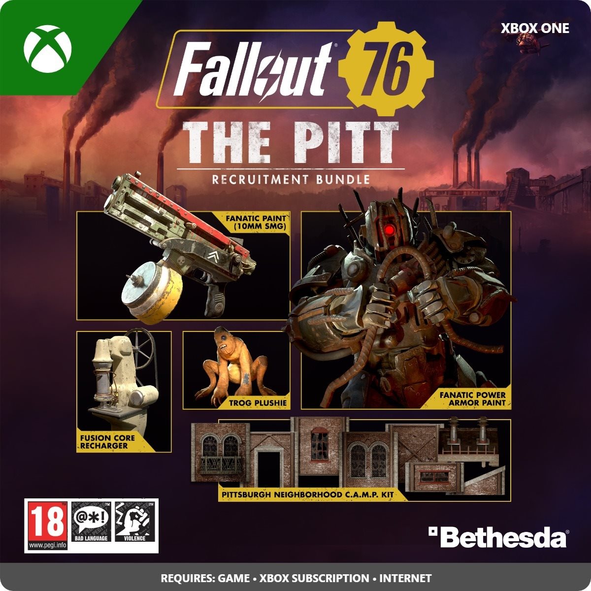 Fallout 76: The Pitt Recruitment Bundle - Xbox Digital