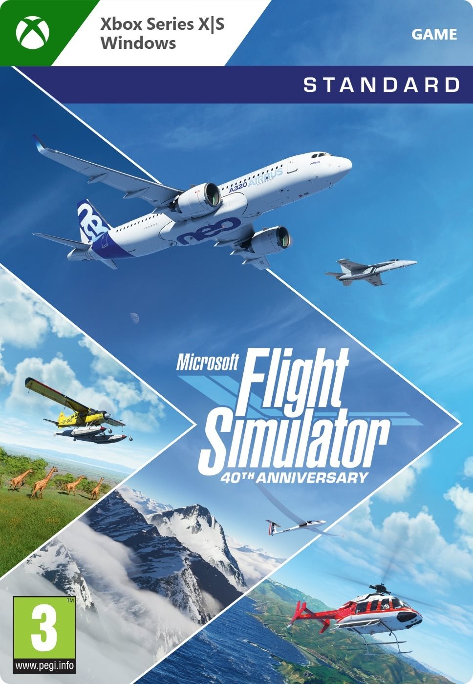 Microsoft Flight Simulator 40th Anniversary - Xbox Series, PC DIGITAL