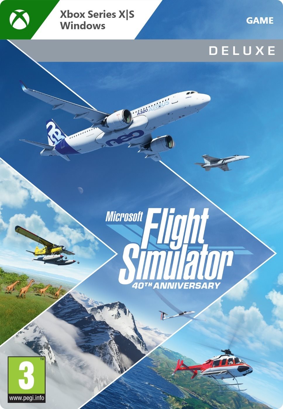 Microsoft Flight Simulator 40th Anniversary - Deluxe Edition - Xbox Series, PC DIGITAL