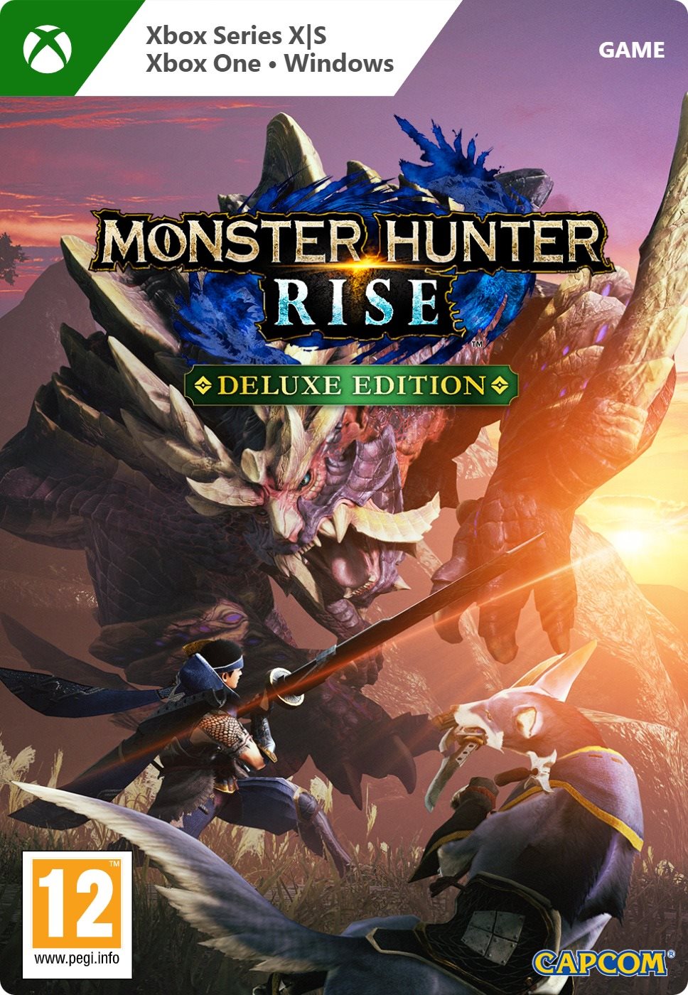 Monster Hunter Rise Deluxe Edition - Xbox, PC DIGITAL