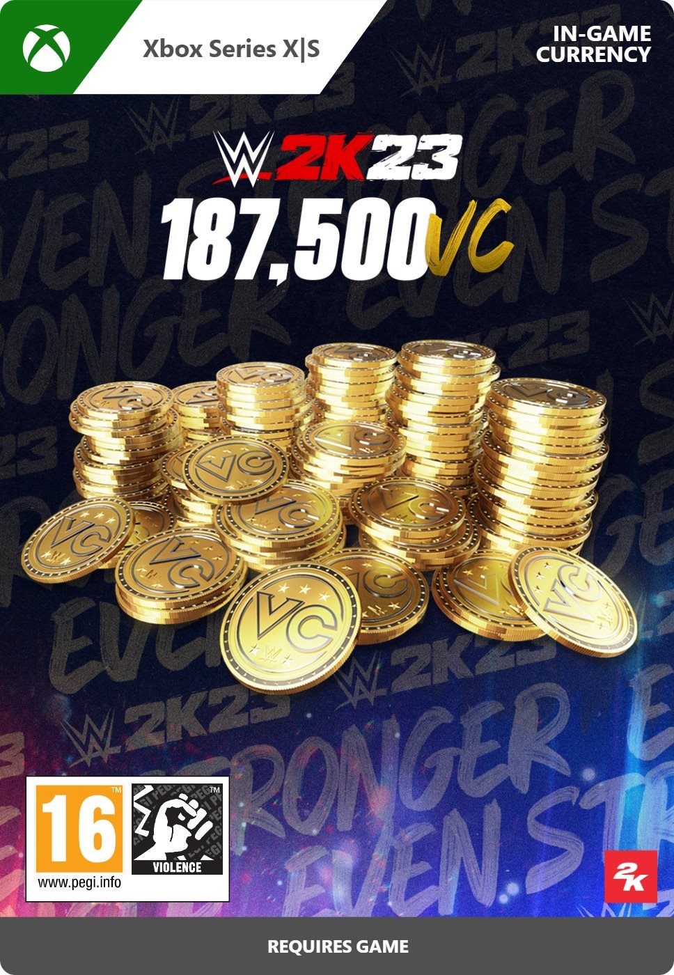 WWE 2K23: 187,500 VC Pack - Xbox Series X|S Digital