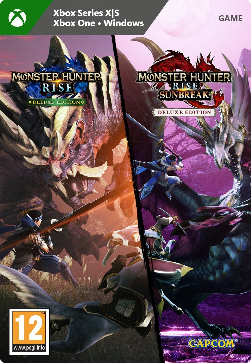 Monster Hunter Rise + Sunbreak Deluxe Edition - Xbox / Windows Digital