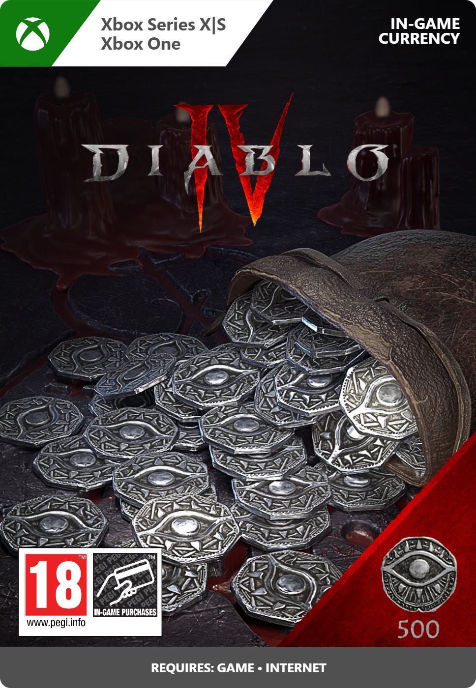 Diablo IV: 500 Platinum - Xbox Digital