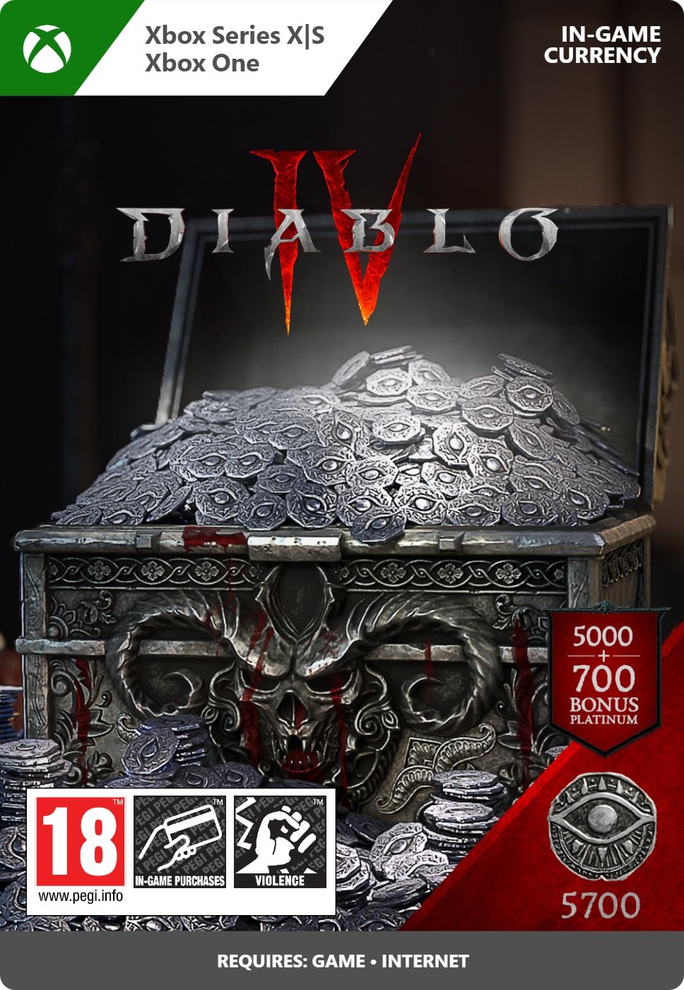 Diablo IV: 5,700 Platinum - Xbox Digital
