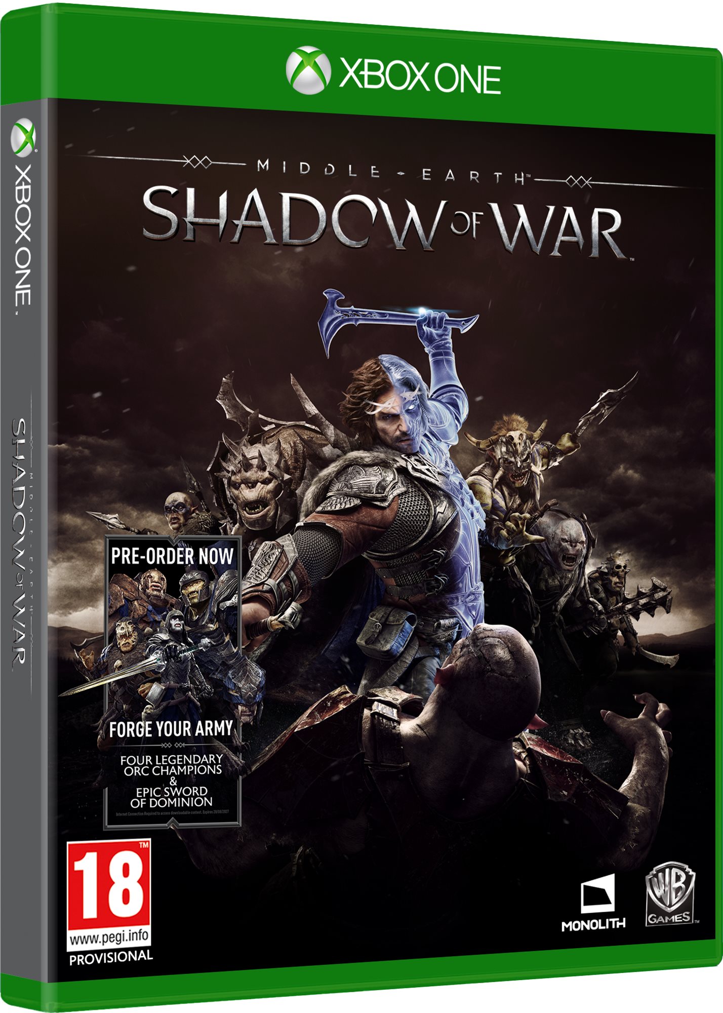 Konzol játék Middle-earth: Shadow of War - Xbox One, Xbox Series